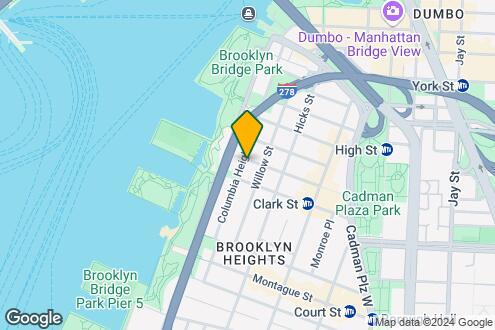 Imagen del Mapa de la Propiedad - FOUND Study Brooklyn Heights - Student/Intern