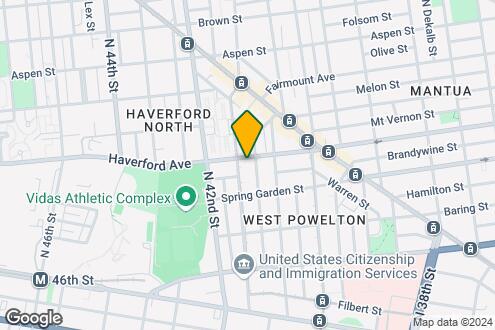 Map Image of the Property - Haverford Lofts @ UPenn/Drexel/Penn Medicine