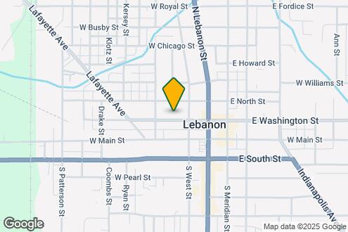 Map Image of the Property - Melrose Place-Lebanon