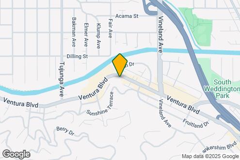 Map Image of the Property - 11154 Ventura Blvd