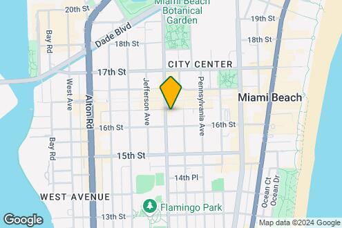 Map Image of the Property - Lincoln Road Apartments