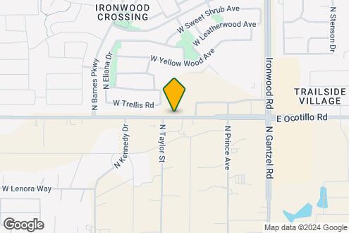 Map Image of the Property - 270 W Ocotillo Rd