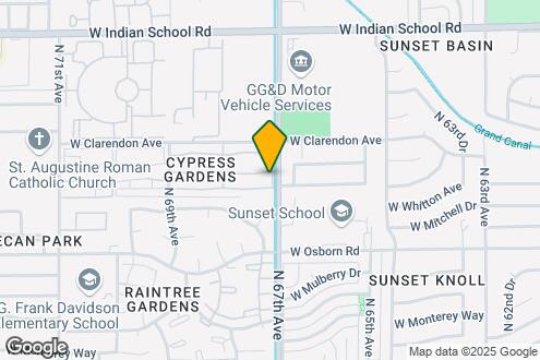 Map Image of the Property - 3646 N 67th Dr