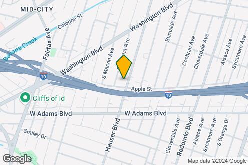 Imagen del Mapa de la Propiedad - Co/relate West Adams (Shared Apartments)