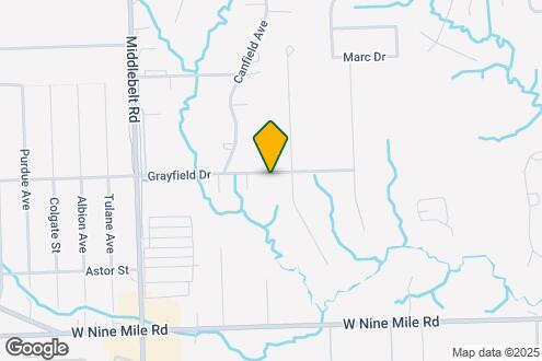 Map Image of the Property - 28841 Grayfield Dr