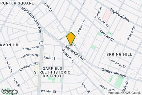 Map Image of the Property - 735 Somerville Ave