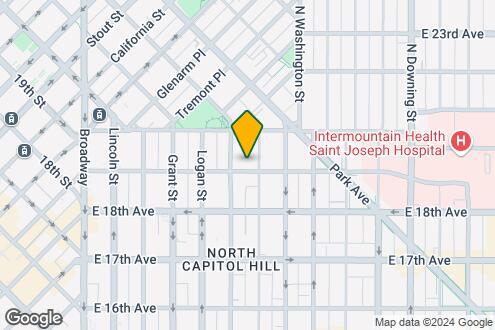 Imagen del Mapa de la Propiedad - Uptown Square Apartment Homes