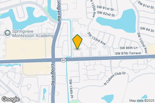 Map Image of the Property - 8600 SW 133rd Avenue Rd