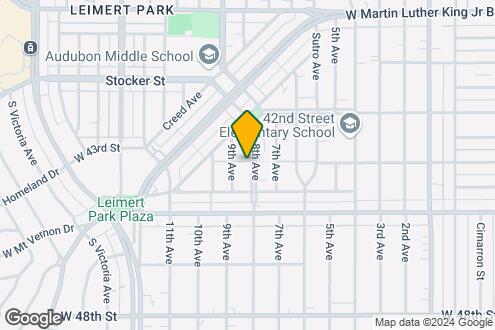 Map Image of the Property - 4303 1/2 8th Avenue Unit