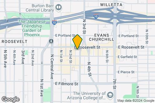 Map Image of the Property - 295 E Roosevelt St