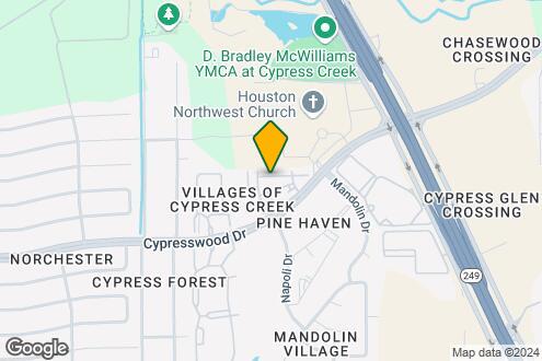 Map Image of the Property - Villages of Cypress Creek