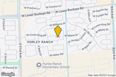 Map Image of the Property - 8734 W Pioneer St