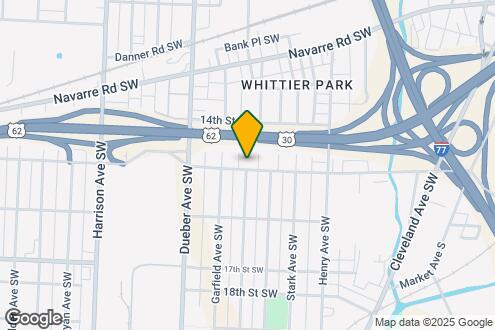 Map Image of the Property - 1709 15th St SW