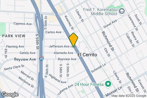 Map Image of the Property - Cerrito Vista Apartments