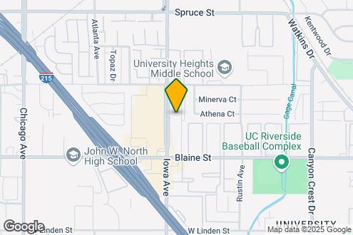 Map Image of the Property - Highlander at North Campus Student Housing