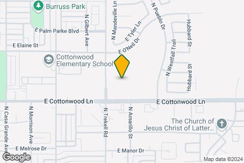 Map Image of the Property - Bungalows on Cottonwood