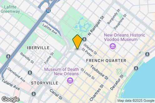 Imagen del Mapa de la Propiedad - 3 Story Luxury Residence – French Quarter