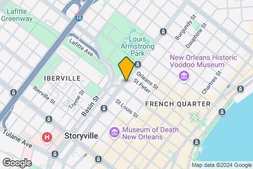 Map Image of the Property - 3 Story Luxury Residence – French Quarter