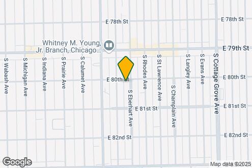 Map Image of the Property - 8004 S Eberhart Ave