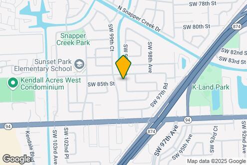 Map Image of the Property - 8430 SW 99th Ave