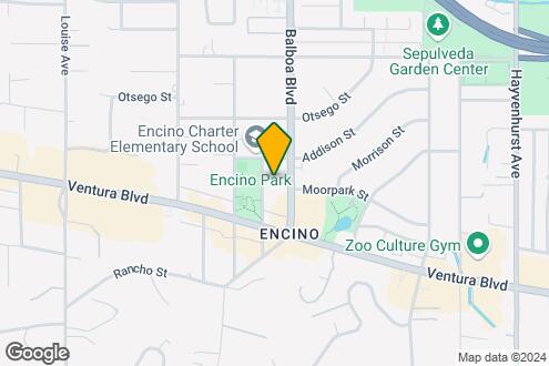 Map Image of the Property - Park Encino