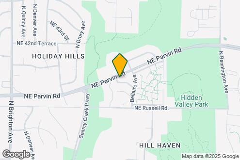 Map Image of the Property - Hidden Hills Apartments