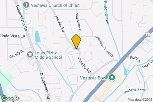 Map Image of the Property - Vestavia Place