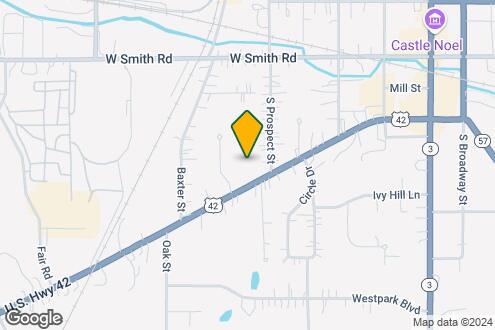 Map Image of the Property - Westwood Apartments - SP Lafayette LLC