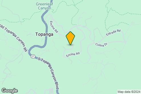 Map Image of the Property - 21652 Encina Rd