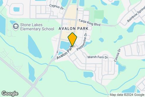 Map Image of the Property - The Flats At Avalon Park