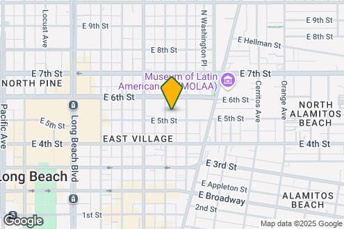 Map Image of the Property - 715 E 5th St