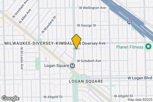 Map Image of the Property - 2735 N Kedzie Ave