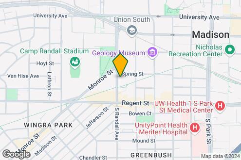 Map Image of the Property - Park Terrace West Apartments