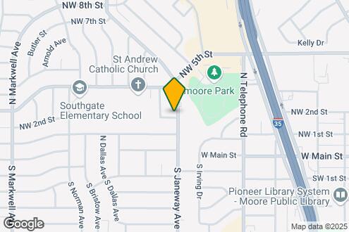 Map Image of the Property - 701 NW 2nd St