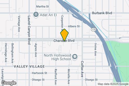 Map Image of the Property - 11816 Chandler Blvd.