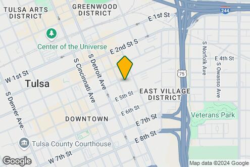 Imagen del Mapa de la Propiedad - East End Village Lofts and Penthouses