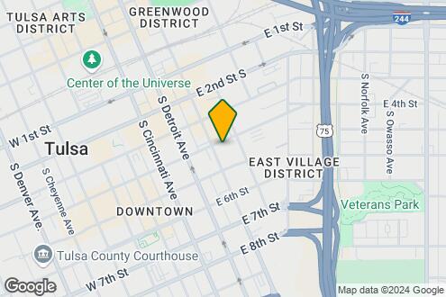 Map Image of the Property - East End Village Lofts and Penthouses