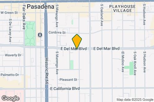 Map Image of the Property - eaves Old Town Pasadena