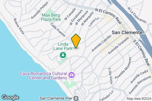 Map Image of the Property - San Clemente Beachwalk