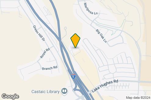 Map Image of the Property - Castaic Lake Senior Apartments