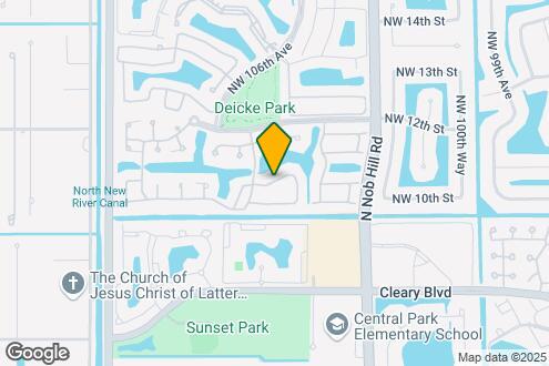 Map Image of the Property - 10533 NW 10th Ct