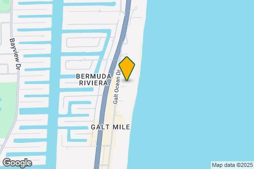 Map Image of the Property - 4020 Galt Ocean Dr