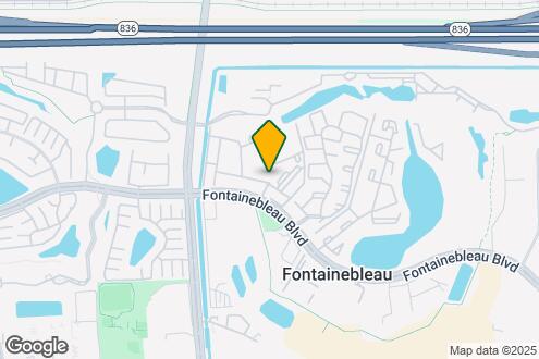 Map Image of the Property - 9517 Fontainebleau Blvd