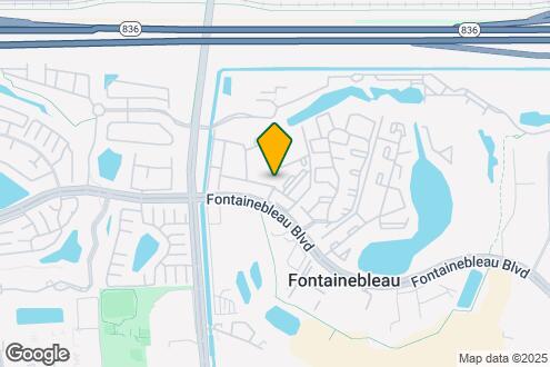 Map Image of the Property - 9517 Fontainebleau Blvd