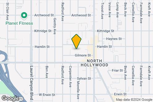 Map Image of the Property - Gilmore Apartments North Hollywood