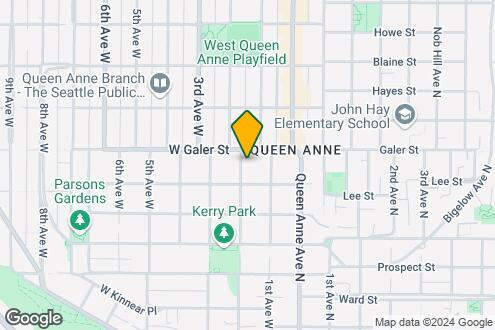 Map Image of the Property - 1418 on Queen Anne