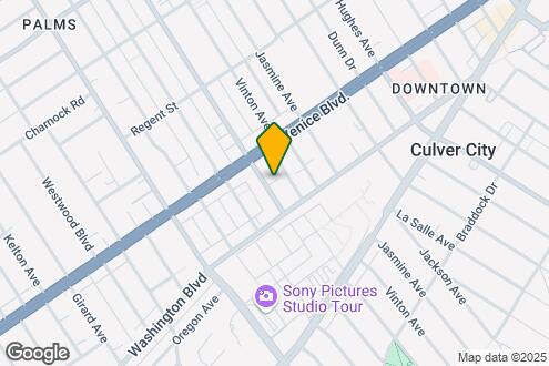 Imagen del Mapa de la Propiedad - Apartment available in Great Culver City L...