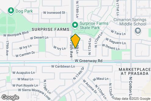 Map Image of the Property - 15512 N 174th Ln