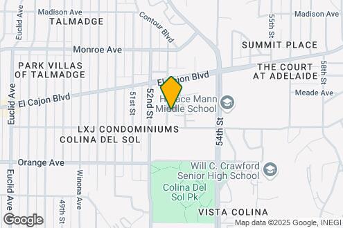 Map Image of the Property - Colina Park North Apartments