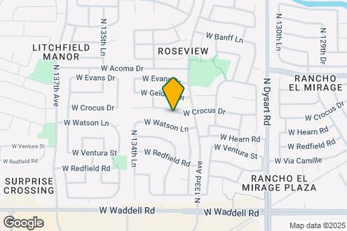 Map Image of the Property - 13355 W Crocus Dr